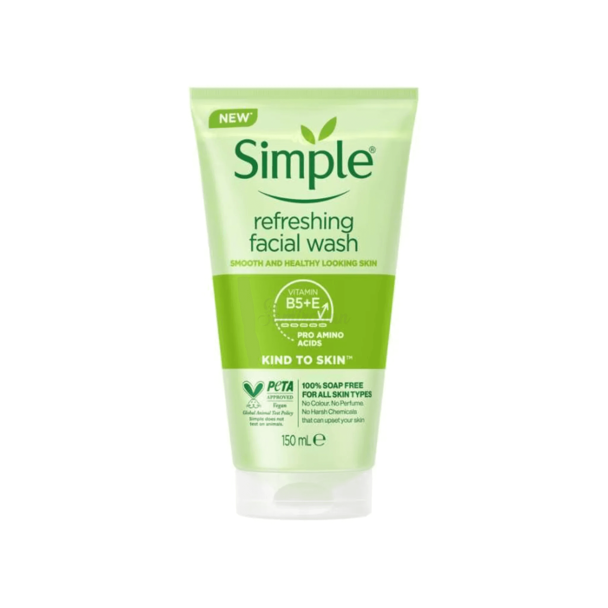Simple Kind to Skin Refreshing Facial Wash Gel 150ml - Buy in Uganda | Kampala, Entebbe | Pink Haven Beauty Store